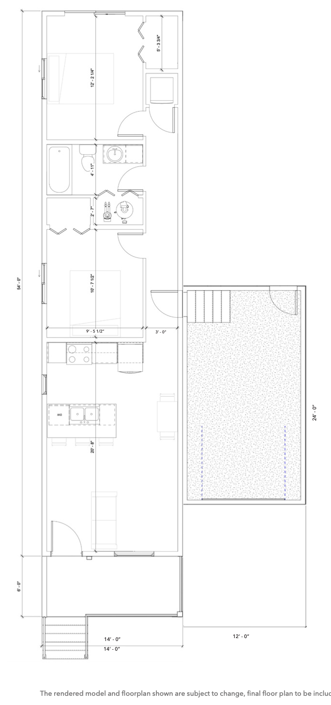 Official Woodlark floor plan + lot layout